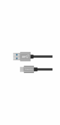 Kabel KRUGER & MATZ KM1263 Basic USB/USB-C 1m Black