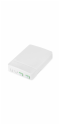Digitus FTTH Gehäuse mit 2x LC/APC DX Kupplung (weiß)