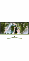 AROZZI NOVA herní monitor 34" 34T2K165 Forest Green/ LED/ 3440x1440/ 165Hz/ VA/ 4000:1/ 1ms/ 2xHDMI/ 2xDP/ mech. zelený