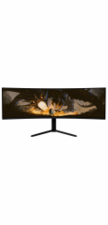 AROZZI NOVA herní monitor 49" 49TUW165 Black/ LED/ 5120x1440/ 165Hz/ VA/ 3000:1/ 1ms/ 2xHDMI/ DP/ USB-C/ černý