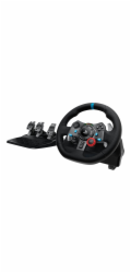 LOGITECH G29 EU + G435 Black Gaming Controller Aluminium Black USB Steering wheel + pedals + headset PC