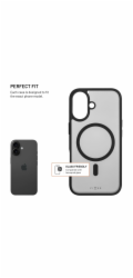 Zadní kryt FIXED MagMisty s podporou MagSafe pro Apple iPhone 17, černý