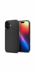 Spigen Liquid Air, matte black - iPhone 17