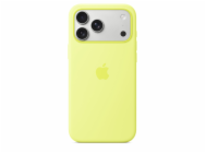 iPhone 17 Pro Max Silicone Case with MS–Neon Yell.