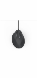 Hama vertikální ergonomická kabelová myš ECM-500R, pro praváky, černá