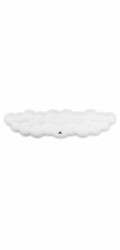 White Shark CUMULUS WHITE KP-012 Cloudy Keyboard Wrist Rest White