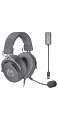Endorfy headset VIRO Plus USB / drátový / s odnímatelným mikrofonem / USB / šedý