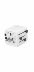 CANYON Travel Adapter OnTour One EU/UK/US/AUS   White