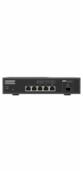 QNAP switch QSW-L3205-1C4T (4x 10GbE port, 1x 10G SFP+/NBASE-T Combo, Lite Managed)