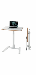 LEITZ výškově nastavitelný skládací ergonomický stůl Ergo, bílý