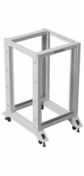 Lanberg Otevřený rack 19 palců 18U 600x800 šedý