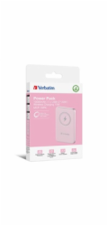 VERBATIM Powerbanka Charge  n  Go, Magnetická, 10000 mAh, USB-C, Růžová