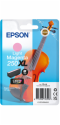 Epson 250XL - 10 ml - XL - svetlá fialová - originální - blistr - inkoustová cartridge - pro P/N: C11CL95402