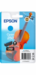 Epson 250 - 4.8 ml - azurová - originální - blistr - inkoustová cartridge - pro P/N: C11CL95402