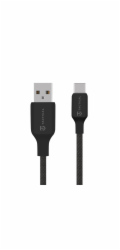 Tactical Stitch Thread Cable USB-A/USB-C 1m Black
