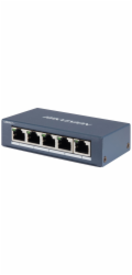HIKVISION switch DS-3E0505-E/ 5x port/ 10/100/1000 Mbps RJ45 ports/ 10 Gbps/ napájení 5 VDC, 1 A