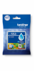 BROTHER INK LC-552C - cyan- cca 550stran, pro MFC-J3660 MFC-J3960