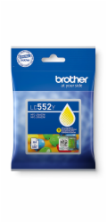 BROTHER INK LC-552Y - yellow - cca 550stran, pro MFC-J3660 MFC-J3960