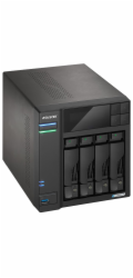 Asustor NAS AS6704T v2 / 4x 2,5"/3,5" SATA III/ Celeron N5105 2.0 GHz/ 4GB/ 2x 5GbE/ 4x M.2/ 2x USB 3.2/ HDMI