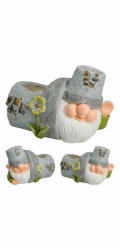 Zahradní dekorace květináč trpaslík 30 x 20 x 21 cm levá ruka KO-795250790leva