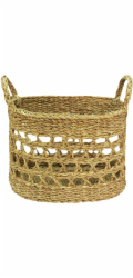 Košík Boltze 42 cm x O 32 cm přírodní
