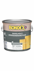 Impregnace na měkké dřevo Bondex Plus bezbarvá 2,5 l