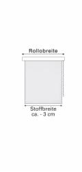 Roleta Gardinia EasyFix Uni 75 cm x 150 cm čistě bílá texturovaná