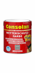 Consolan povětrnostně odolná barva královská zelená saténově lesklá 2,5 l