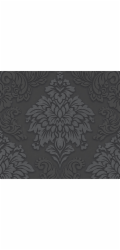 Vliesová tapeta AS Creation Metropolitan Stories Lizzy London Damask Black FSC®