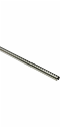 Gardinia Memphis záclonová tyč s vnitřní kolejnicí, nerezová ocel 16 mm, 160 cm