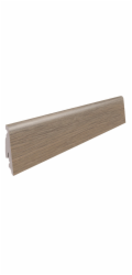 Soklová lišta grafitový dub-dub Sarnia Corona 58 mm x 19 mm x délka 2200 mm