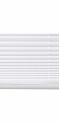 Plisovaná roleta Valeria s denním světlem 90 cm x 130 cm bílá