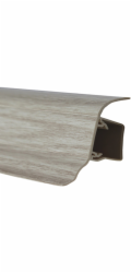 Plastová soklová lišta Classic 50 Rustikální dub 25 mm x 50 mm Délka 2500 mm