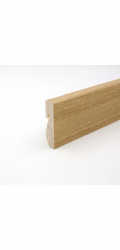 Soklová lišta Clipfix A dýhovaná světlý dub 16 mm x 58 mm x 2500 mm