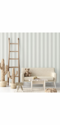 Netkaná tapeta AS Création, vzor džungle, blokové pruhy, šedá a bílá, FSC®