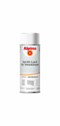 Alpina sprejová barva na radiátory, 400 ml, saténový povrch