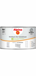 Alpina bílý lak na radiátory, lesklý, 300 ml