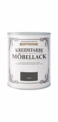Křídová barva Rust-Oleum, lak na nábytek, grafitový matný, 750 ml