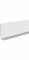 Flexibilní soklová lišta, bílá, samolepicí, 50 mm x 15 mm, délka 25000 mm