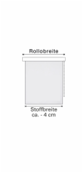 Dvojitá roleta Gardinia Easyfix s montážní lištou 60 cm x 150 cm bílá