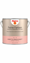 Alpina Fine Colors č. 41 Coquettish Sensuality® pudrová růžová elegantní matná 2,5 l