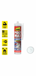 UHU Poly Max Mounting Adhesive Power Transparent 300 g