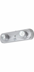 Briloner LED noční světlo Terya, přenosné, 2 světla, se senzorem, stříbrné