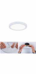 Paulmann Areo VariFit IP44 6,5W 4000K 118mm bílý plastový zapuštěný panel