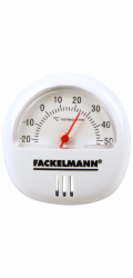 Teploměr Fackelmann s magnetem 6 cm bílý