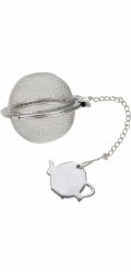 Fackelmann čajová kulička s přívěskem na šálek, průměr 5 cm, nerezová ocel