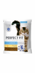 Suché krmivo pro kočky Perfect Fit Junior s kuřecím masem 1,4 kg