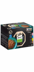 Sheba mokré krmivo pro kočky s omáčkou, kolekce jemných variací, vícebalení 12 x 85 g