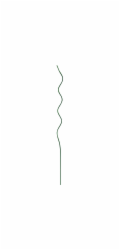 Bellissa rostlinná spirála 110 cm O 5 mm zelená