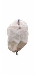 Zimní ochranný termo kabát béžový 150 cm x O 70 cm